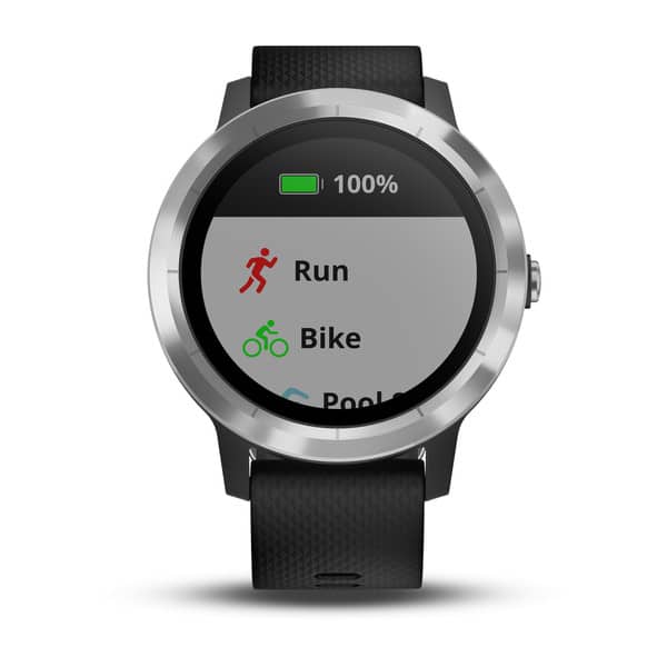 garmin vivoactive 3 running display