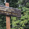 Trail sign to Mohawk Lake