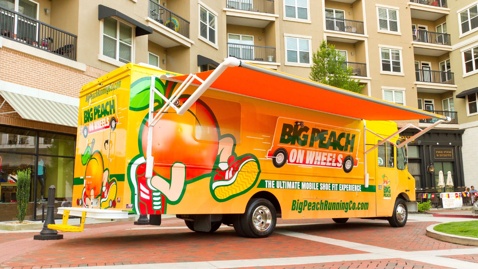 Big Peach on Wheels - Big Peach Running Co.